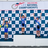 Men 10-12 time trial podium - Day 3