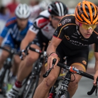 Scott Swizanski briefly led in the stages of the race