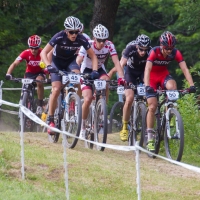 Stephen Ettinger leading the pack