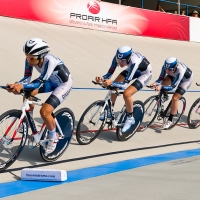 Team ExergyTWENTY15 in formation - Day 3