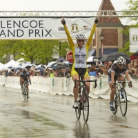 Erica Allar celebrates winning the women