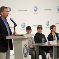 USA Cycling President & CEO Steve Johnson addressed the media