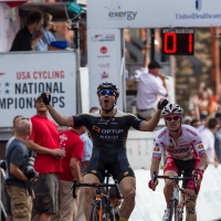 Ken Hanson took the win ahead of Brad Huff